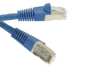 편평한 RJ45 SSTP 고양이 7 네트워크 케이블 10Gbps 600Mhz 1 - 100 길이 미터